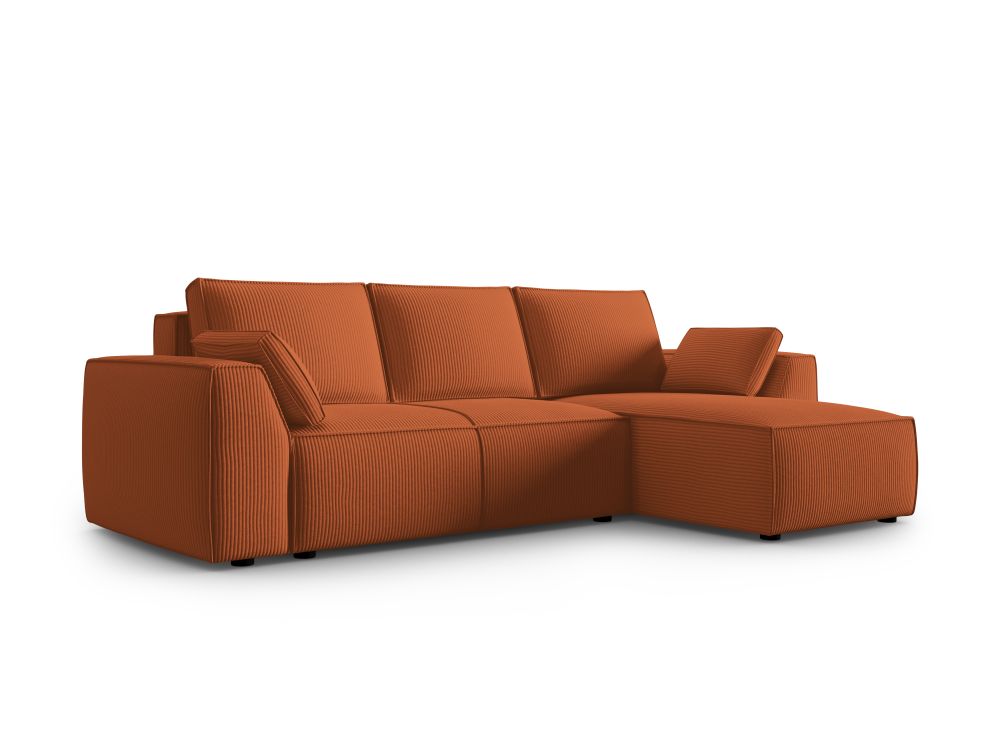 Milo-Casa.com Sophia, sofa mit bettfunktion und stauraum 3 sitze